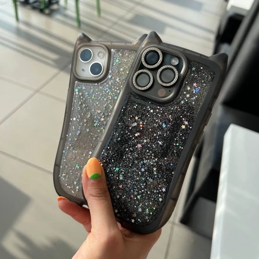 قاب کاور گارد گربه شاین اکلیلی ستاره ای برای آیفون ۱۳ / آیفون۱۳ / iphone13 / iphone 13