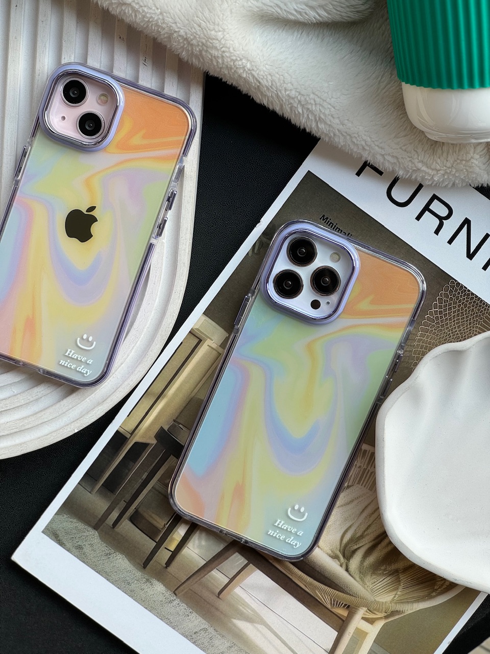 قاب دریم Have a nice Day دخترانه آیفون14پرومکس / آیفون 14پرومکس / iphone14promax / iphone 14promax