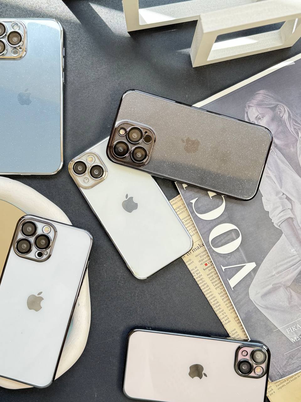 قاب ایفون Shining شفاف اکلیلی آیفون 13پرومکس / آیفون13پرومکس / iphone 13promax / iphone13promax