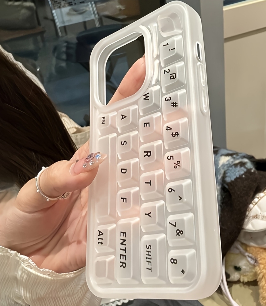 قاب شفاف کیبوردی  آیفون15پرومکس / آیفون 15پرومکس / iphone15promax / iphone 15promax
