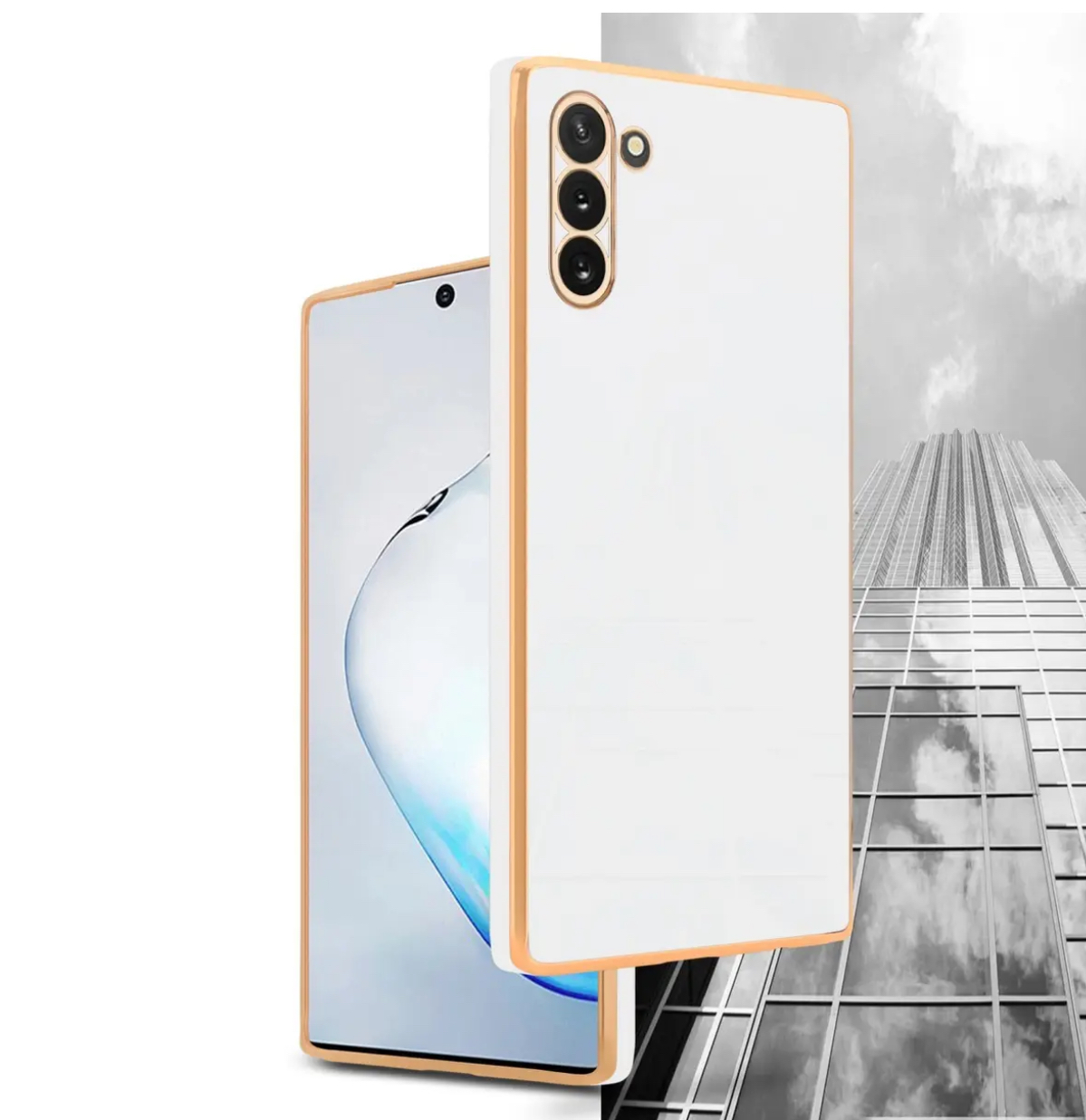 قاب گوشی ژله ای سفید Samsung Galaxy NOTE 10 سامسونگ نوت۱۰