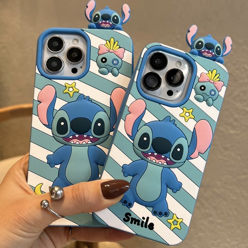 قاب کاور گارد استیج smile stich فانتزی آیفون۱۳ / آیفون ۱۳ / iphone13 / iphone 13