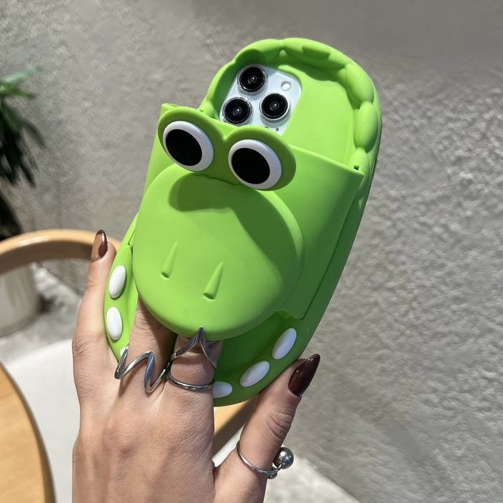 قاب کاور گارد دمپایی تمساح مناسب گوشی آیفون۱۵پرومکس / آیفون ۱۵پرومکس / iphone15promax / iphone 15promax