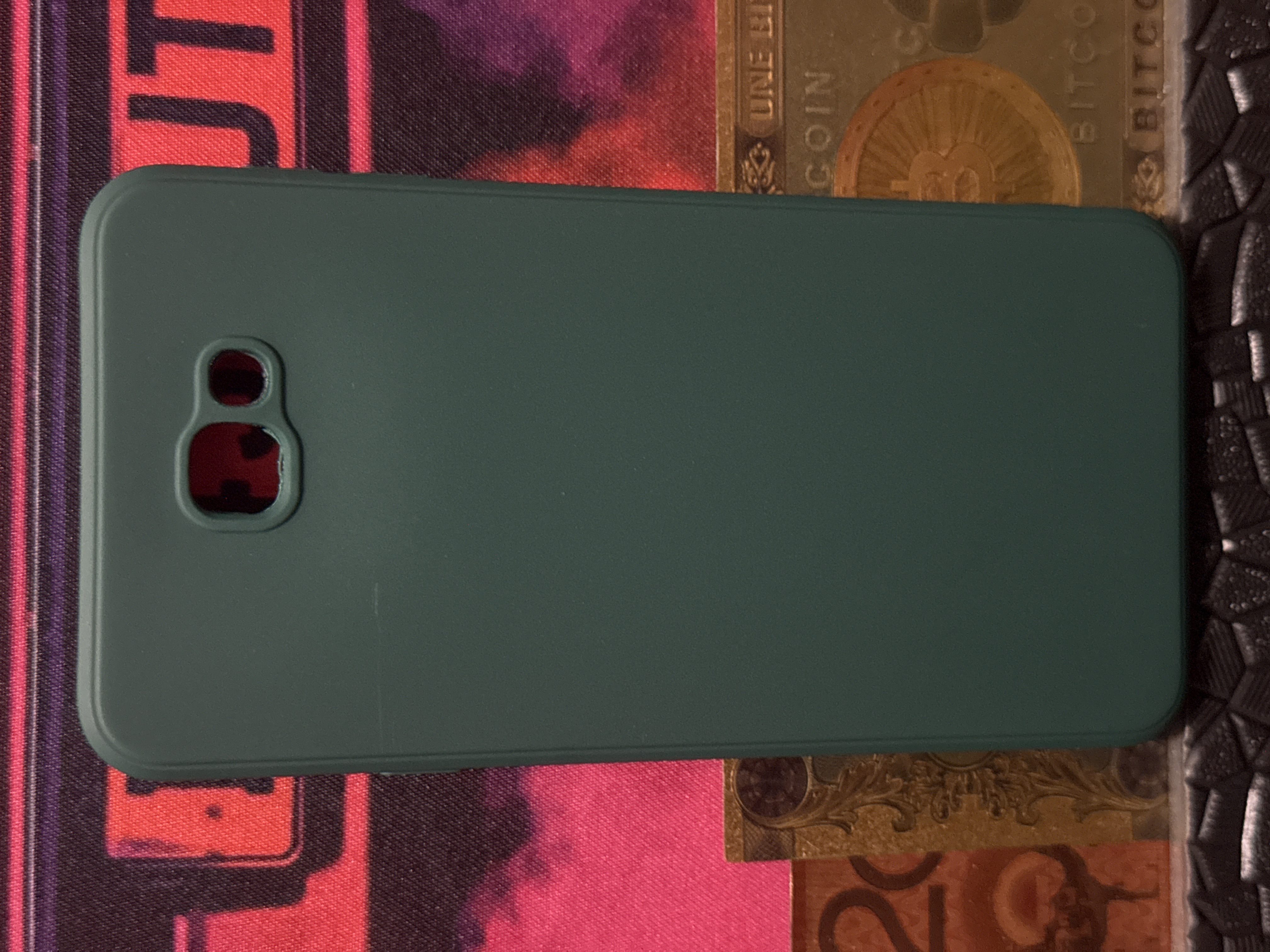 قاب سیلیکونی سبز سامسونگ j7 prime / j7prime