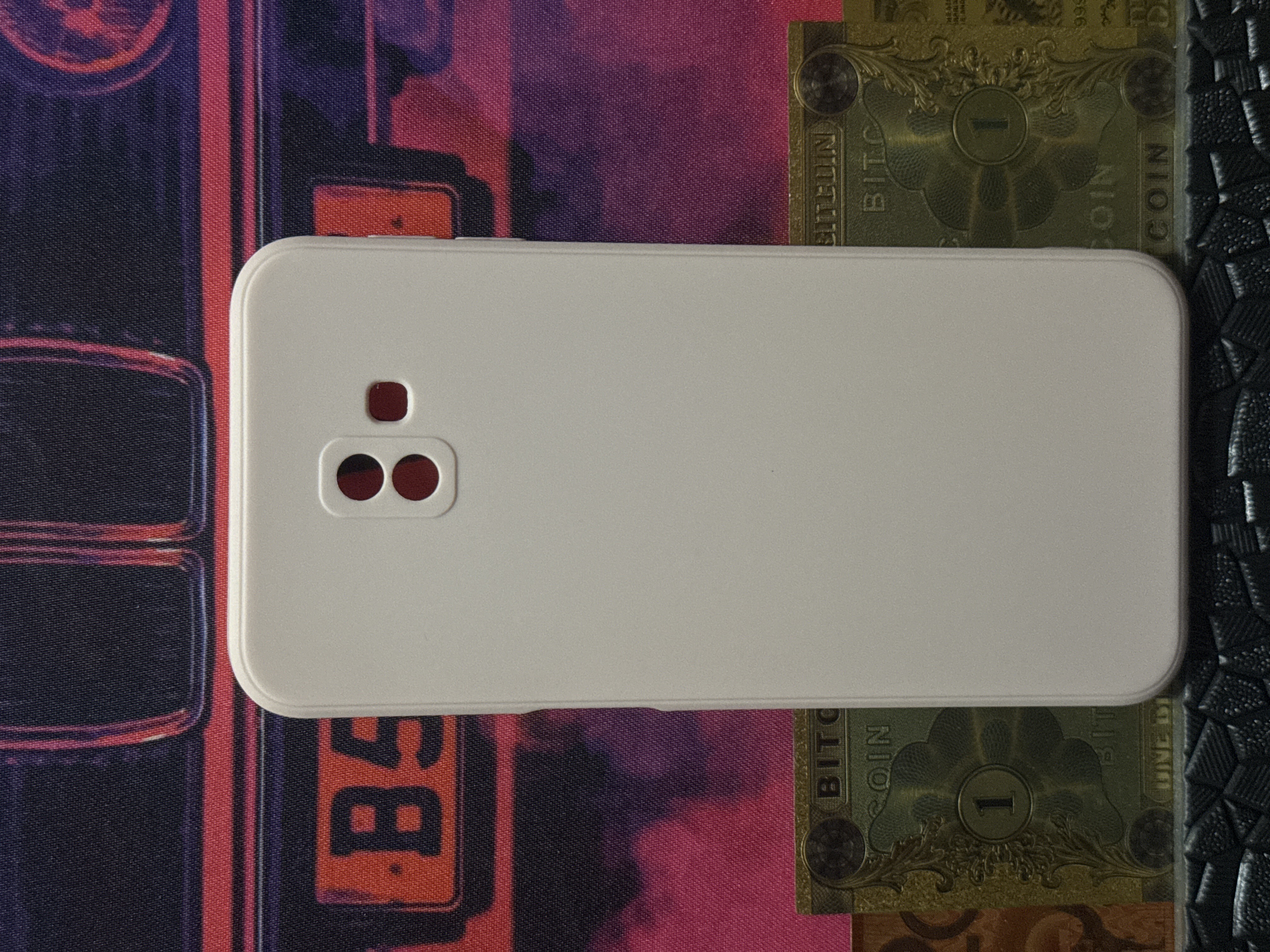 قاب سیلیکونی سامسونگ j6 plus / j6plus صورتی کمرنگ