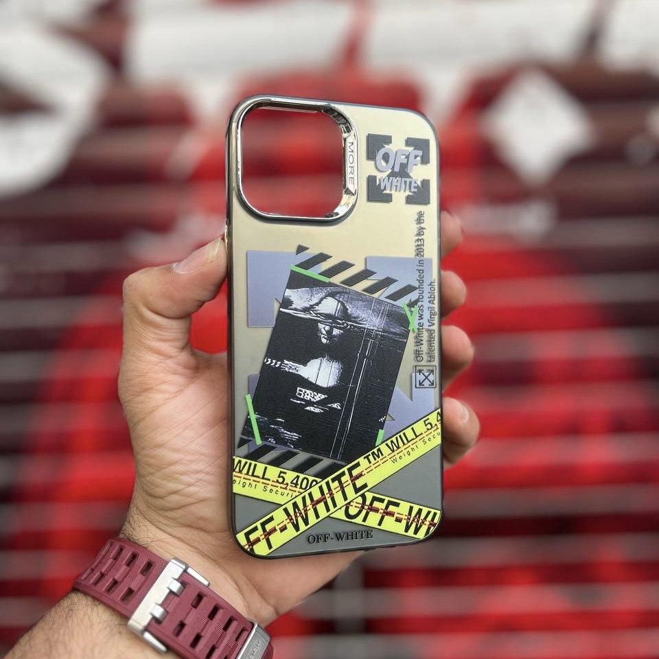 قاب off white مونالیزا دخترانه آیفون13 / آیفون 13 / iphone13 / iphone 13