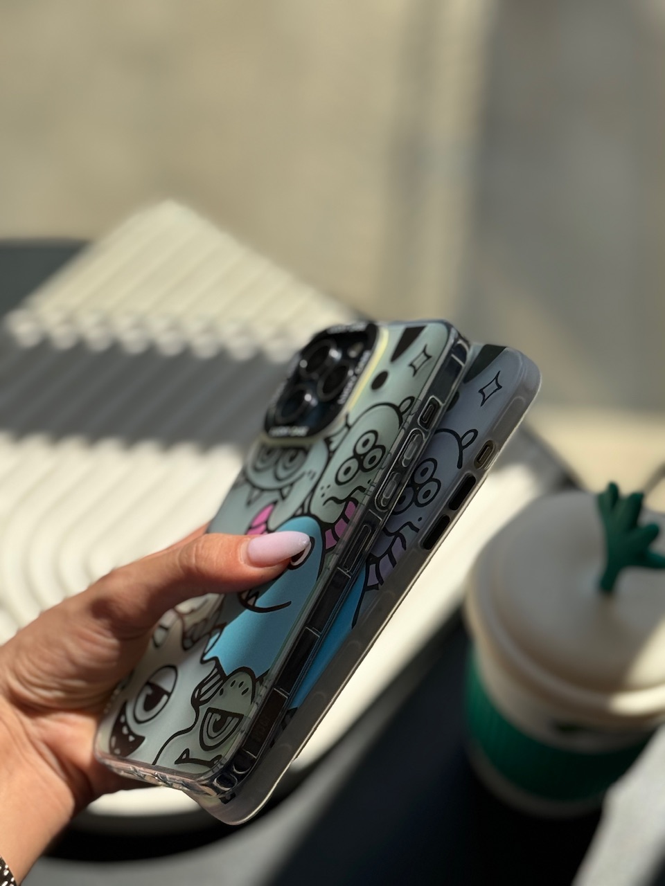 قاب کاریکاتور سالیوان هولوگرامی فانتزی برای گوشی موبایل آیفون 14 پرومکس / 14پرومکس / iphone 14 promax / iphone14promax