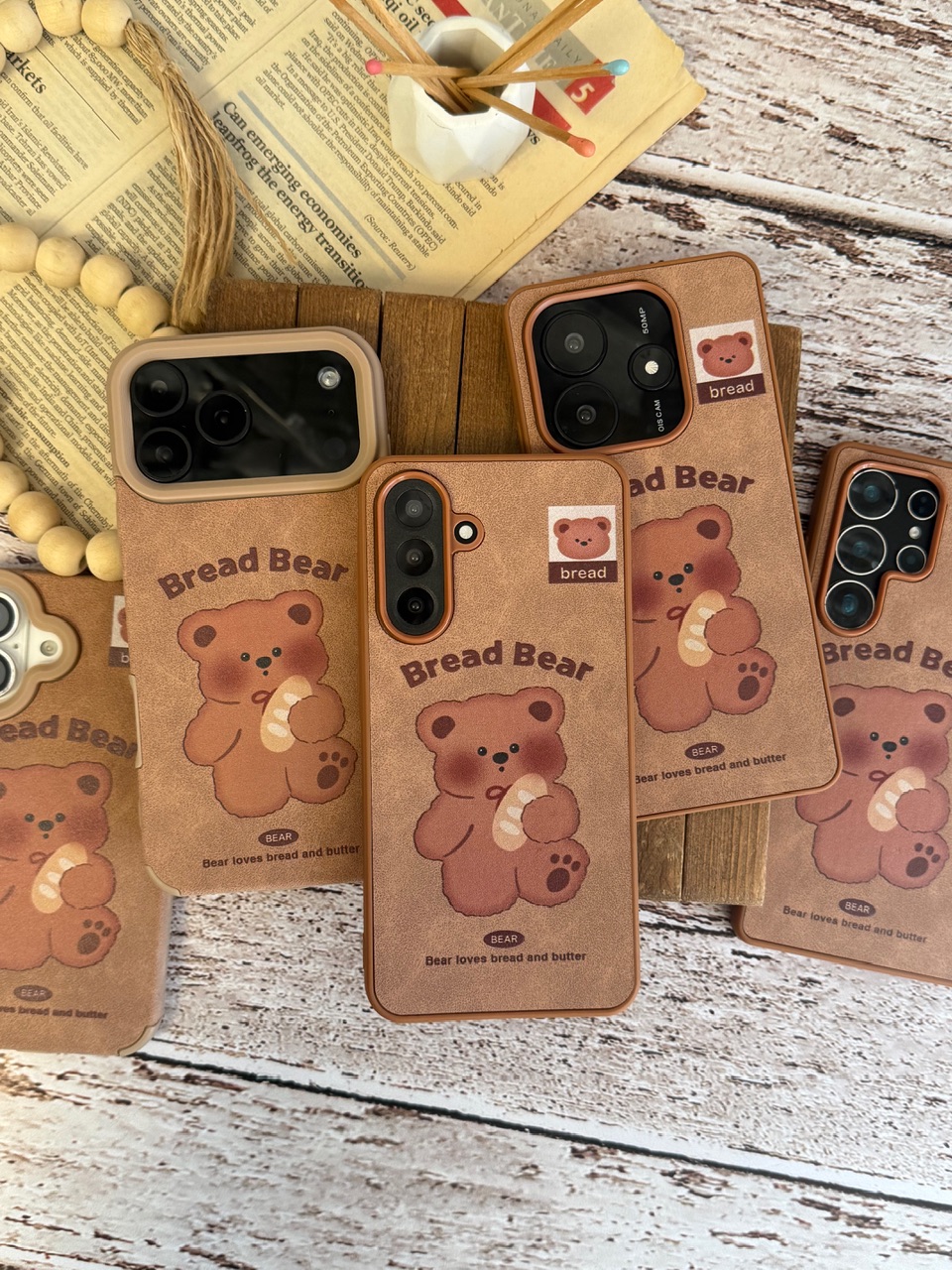 قاب کاور گارد خرس Bread Bear  سامسونگ a13 / A13 / A 13 / آ13 / آ 13