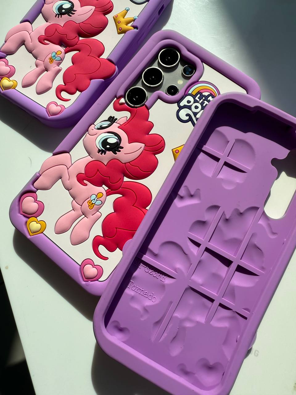 قاب my little pony عروسکی فانتزی my little pony یونیکورن بنفش سیلیکونی سامسونگ a13 / A13 / A 13 / آ13 / آ 13