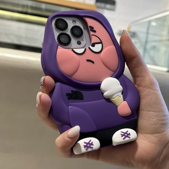 قاب کاور گارد پاتریک گنگ  فانتزی مناسب گوشی آیفون13پرومکس / آیفون ۱3پرومکس / iphone13promax / iphone 13promax