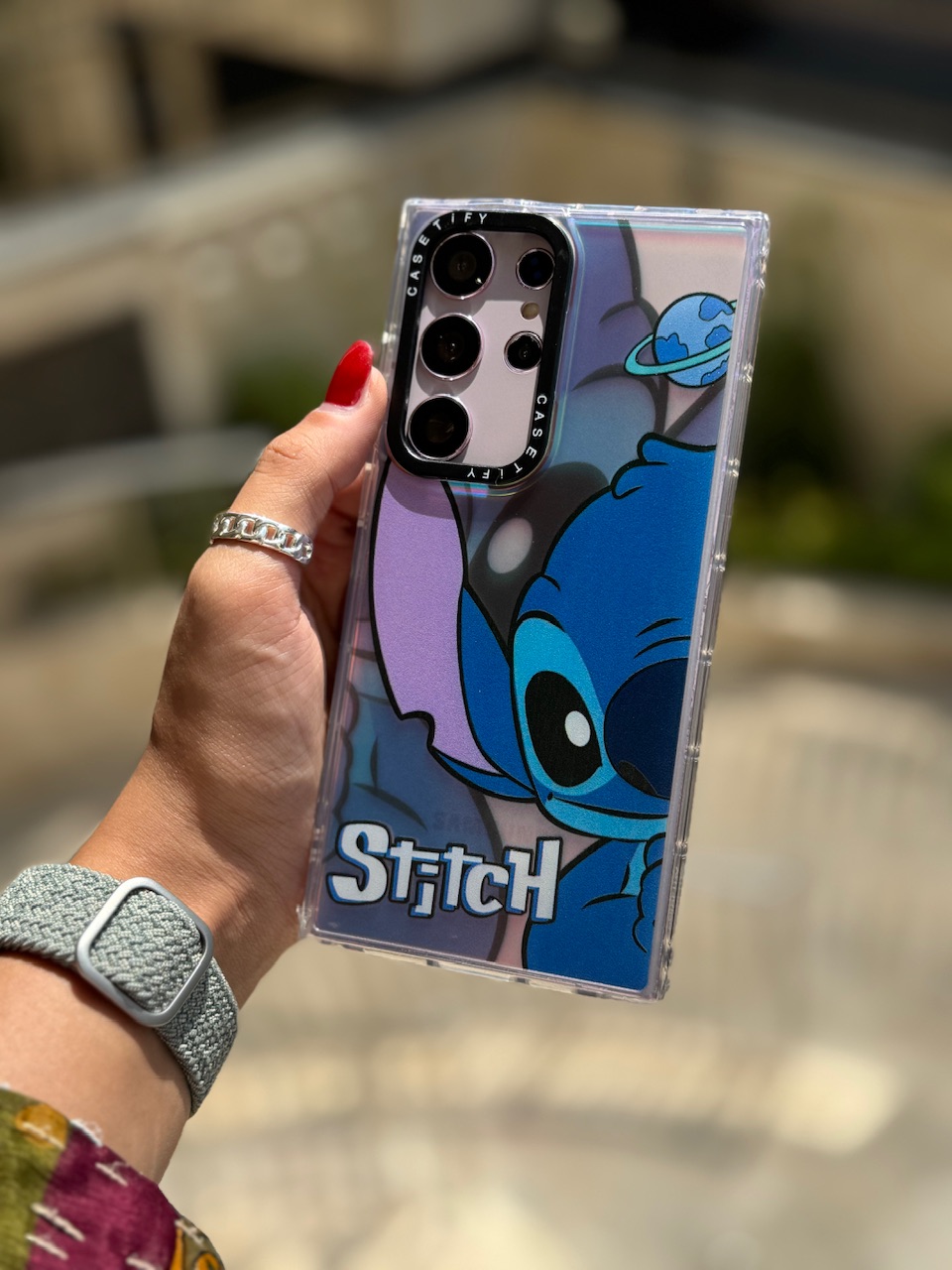 قاب استیچ هولوگرامی استیج STITCH . stitch سامسونگ A 54 / A54 / آ۵۴