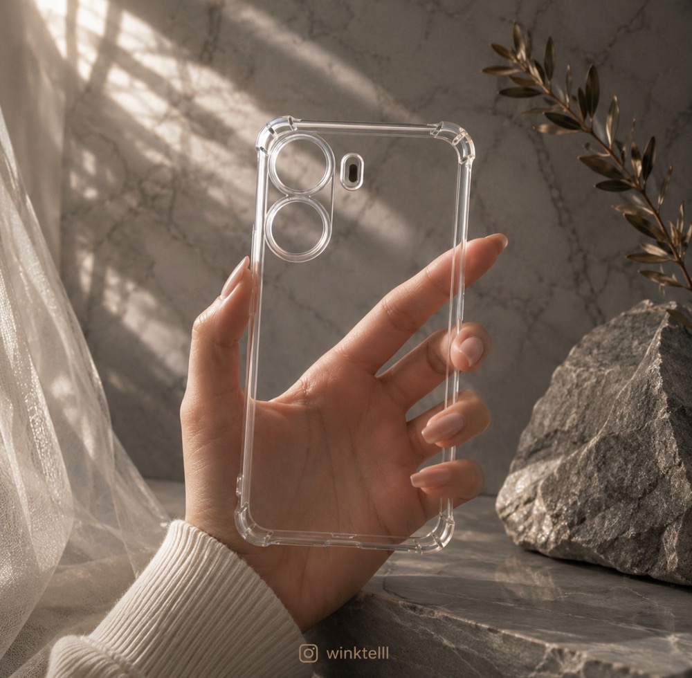 قاب کاور گارد شفاف ساده ژله ای برای شیائومی پوکو ایکس7پرو / poco x7pro / pocox7pro