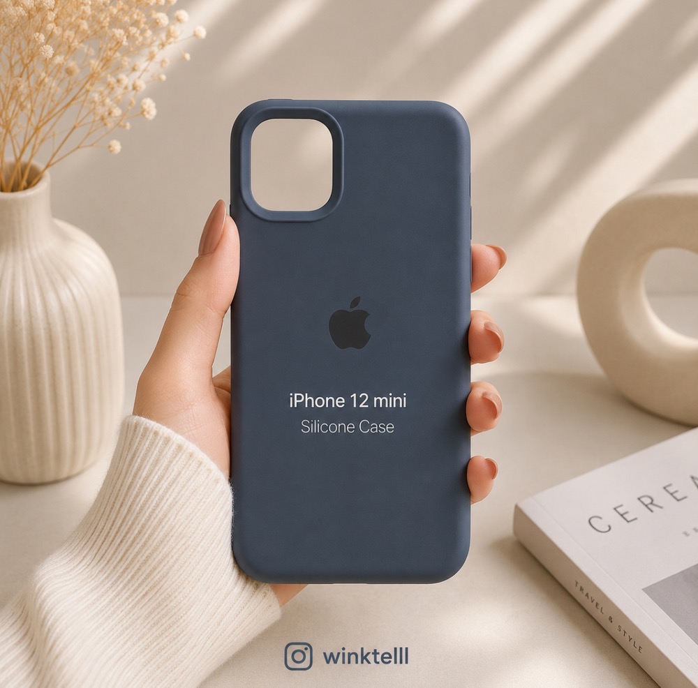 قاب کاور گارد سیلیکونی  اورجینال پاک کنی آیفون12مینی / آیفون 12 مینی / iphone12mini / iphone 12 mini