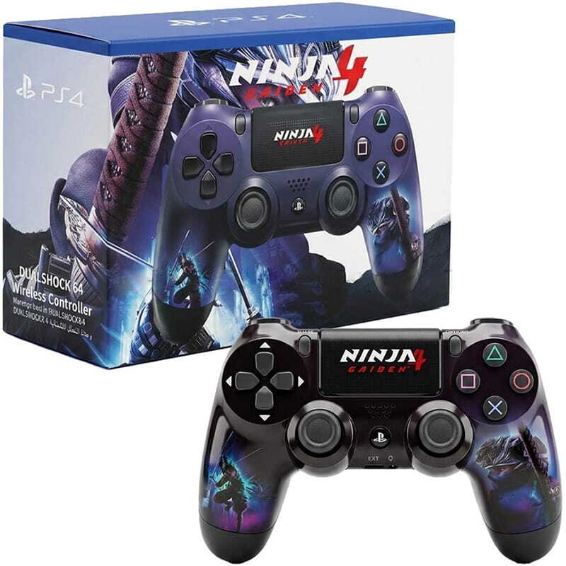 دسته بازی وایرلس پلی استیشن4 ps4 طرح Ninja Gaiden 4 / دسته بازی بی سیم SONY PlayStation 4 DualShock 4