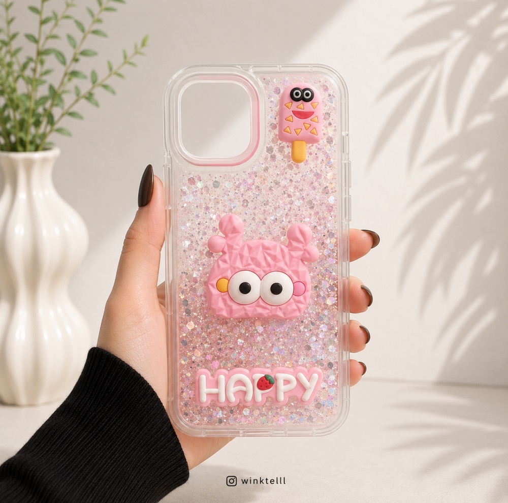قابکاور گارد عروسکی فانتزی طرح دار دخترانه آیفون11پرومکس / آیفون 11پرومکس / iphone11promax / iphone 11promax