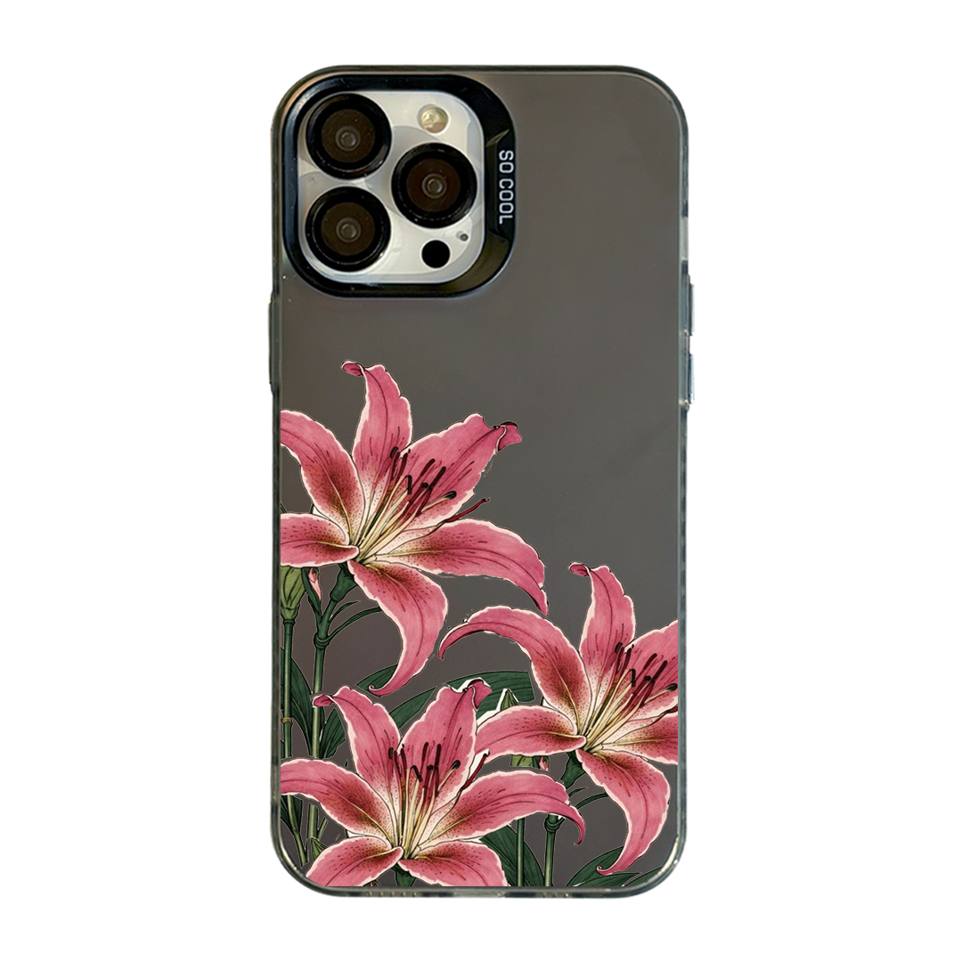 قاب موبایل سفارشی Lilium Collection گل لیلیوم برای آیفون ( زمان آماده سازی 5 الی 10 روز)