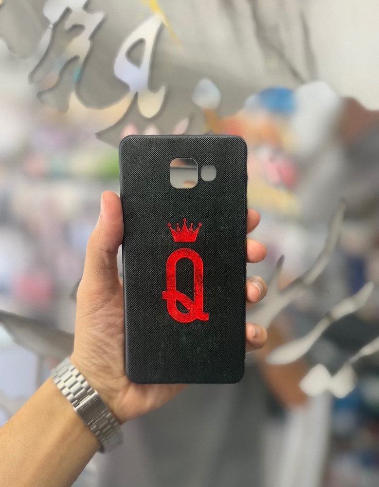 قاب کاور گارد دخترانه شیک queen سامسونگ A 710 / A710 مشکی قرمز a710