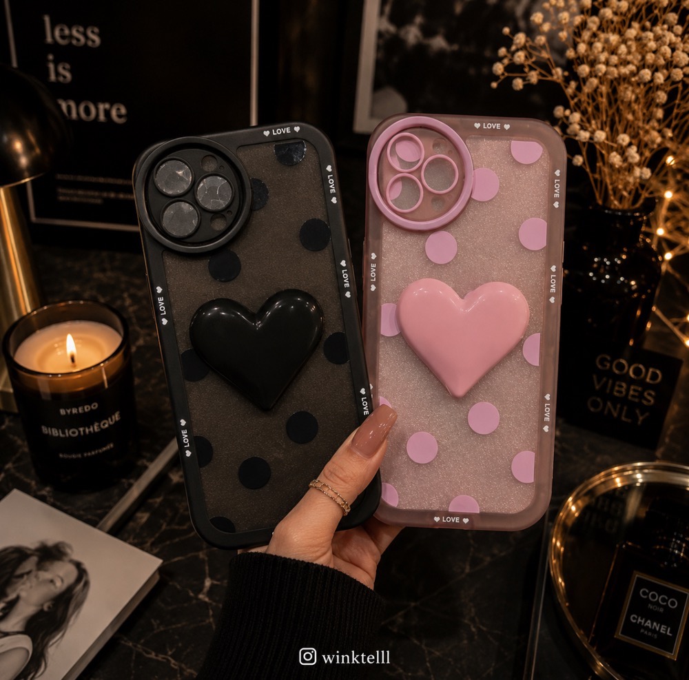قاب کاور گارد heart قلب برجسته  آیفون14پرو / آیفون 14پرو / iphone14pro / iphone 14pro