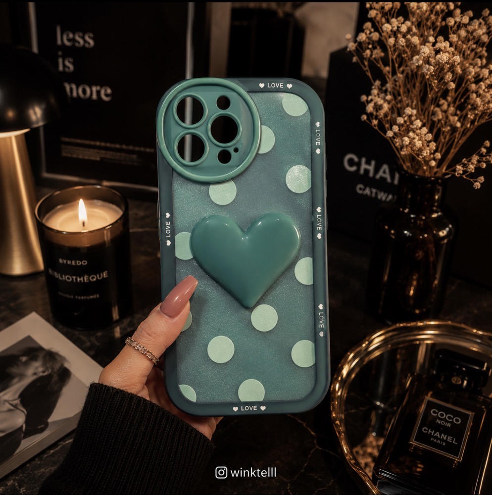 قاب کاور گارد قلب heart برجسته  آیفون13پرومکس/ آیفون 13پرومکس / iphone13promax / iphone 13promax