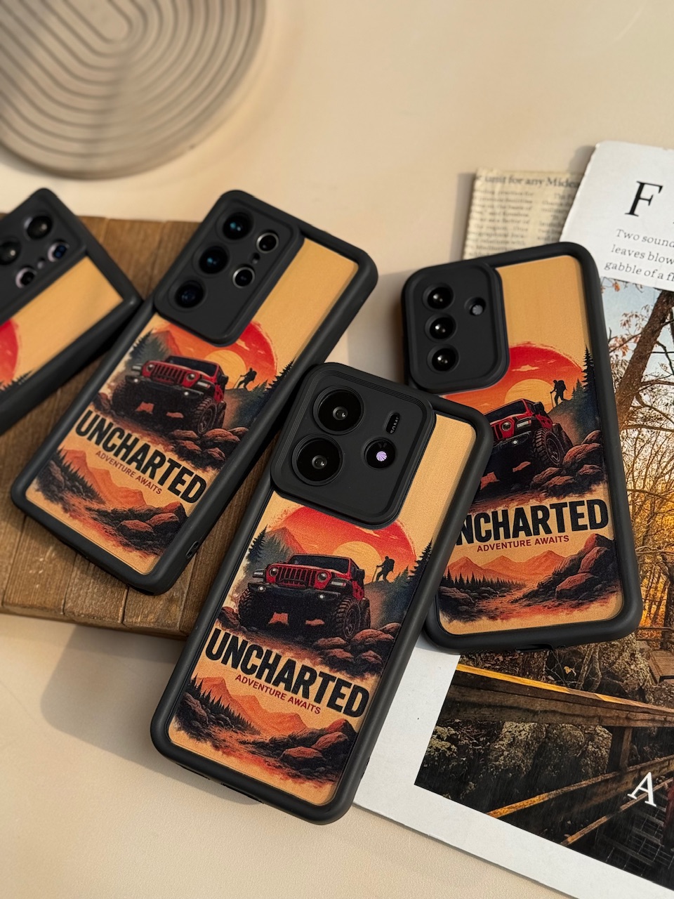 قاب کاور گارد ماشین آفرود Uncharted  برای شیائومی نوت14/ نوت 14  / note14 /note 14