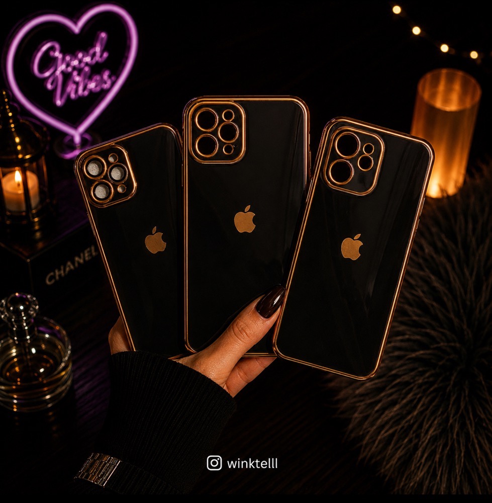قاب کاور گارد ژله ای ساده مشکی شیک آیفون12 / آیفون 12 / IPHONE12 / iphone 12