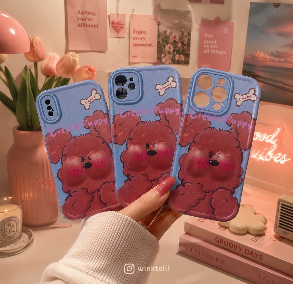 قاب کاور گارد فانتزی عروسکی خرس عروسکی بانمک آیفونxs / آیفون ایکس اس  / iphonexs / iphone xs