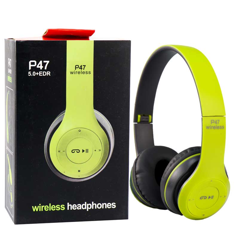 هدفون بیسیم بلوتوثی p47 باکیفیت