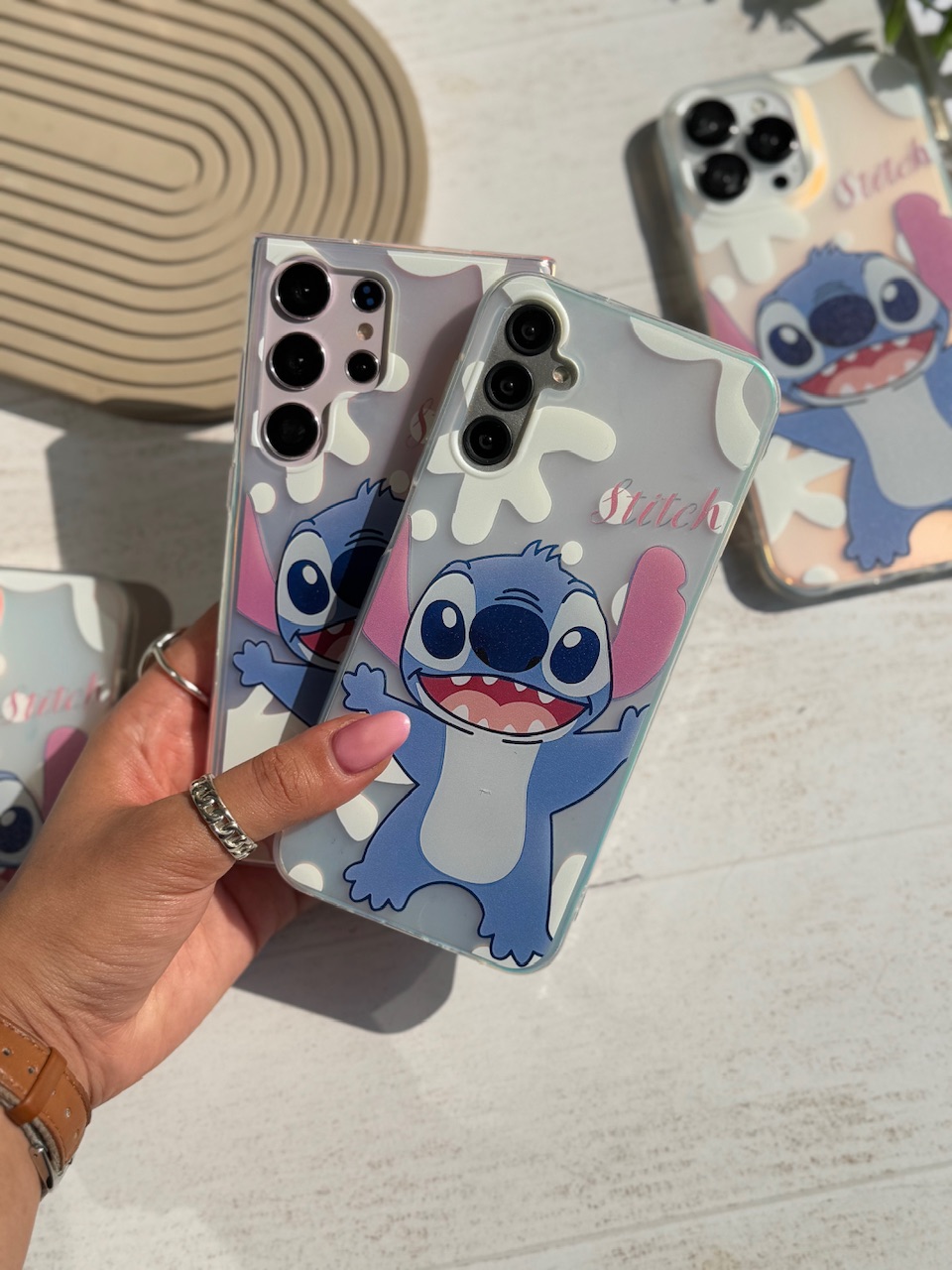 قاب کاور گارد استیج فانتزی Holo Stitch عروسکی (stitch) برجسته برای سامسونگ اس20 اف ای / S 20 FE / S20FE / اس20اف ای