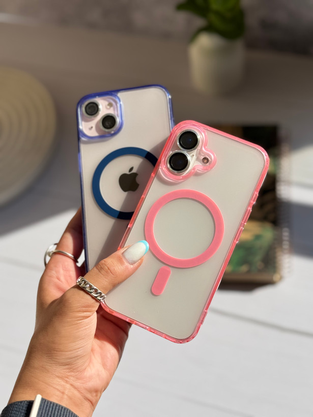 قاب کاور گارد Mag Pro Hاسپورت صورتی مگسیف دار برای آیفون۱5 / آیفون ۱5 / iphone15 / iphone 15