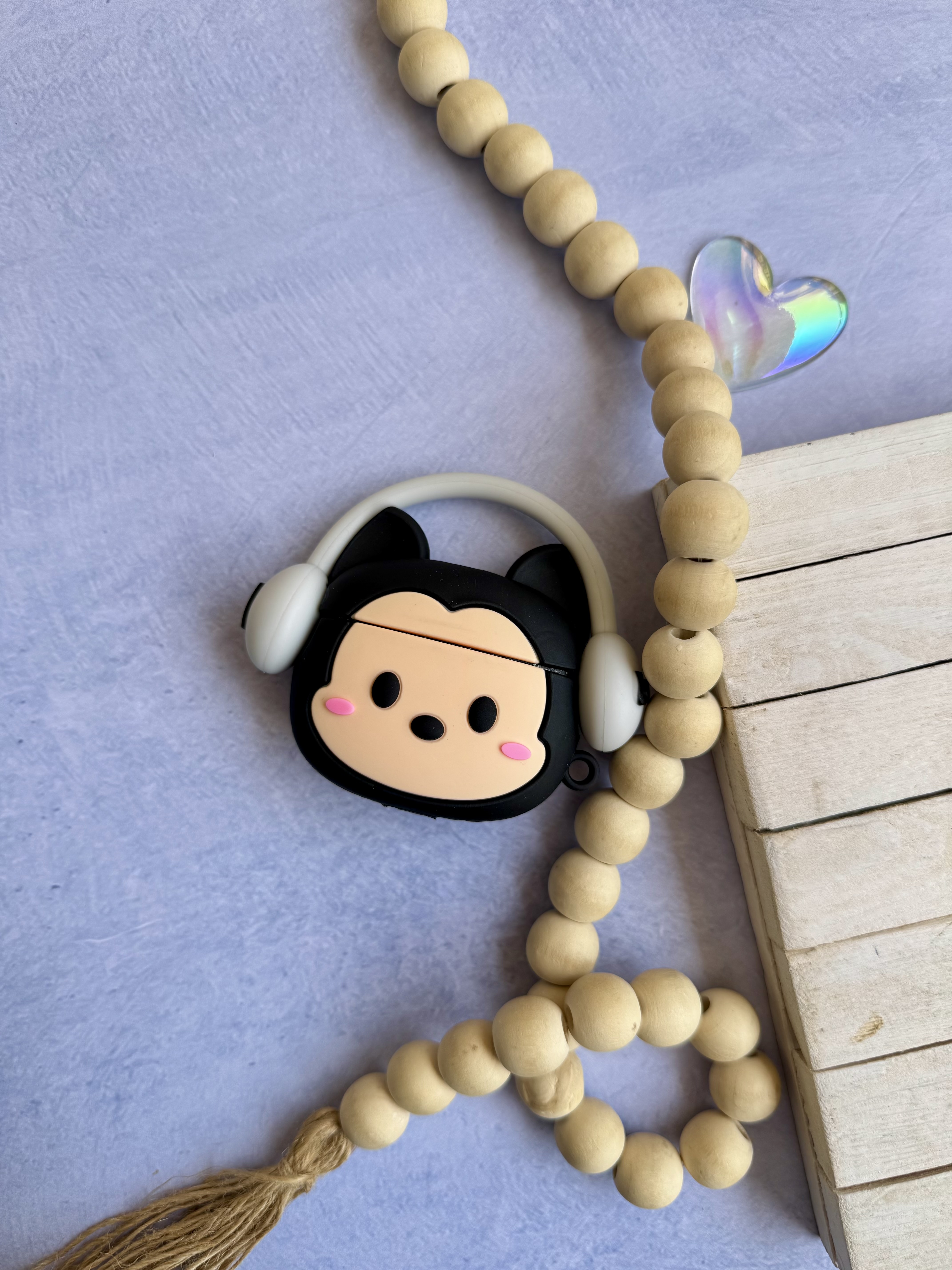 کاور ایرپاد پرو و ایرپاد پرو۲ مشترک / Airpods pro / pro2 طرح MICY دخترانه میکی موس