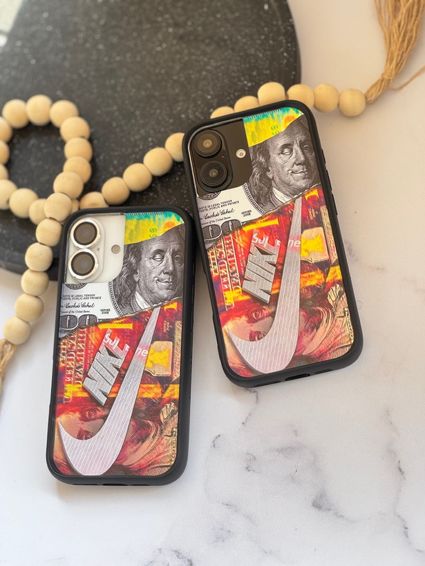 قاب کاور گارد نایک nike usd طرح دلار خفن آیفون 15 / آیفون15 / iphone15 / iphone 15