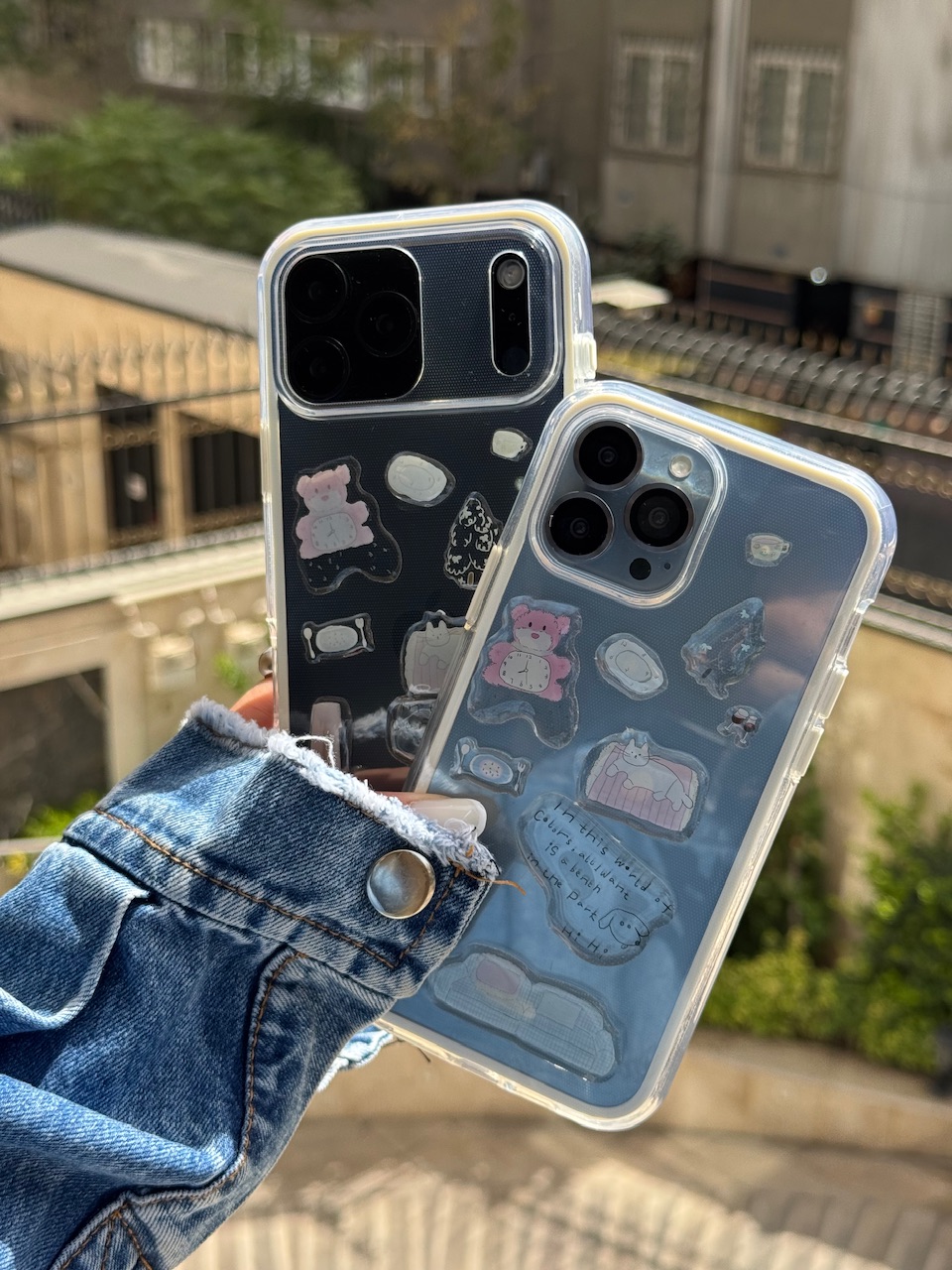 قاب کاور گارد شفاف خرس بانمک Mini Dream آیفون12پرو / آیفون 12پرو / iphone12pro / iphone 12pro مشترک با آیفون12