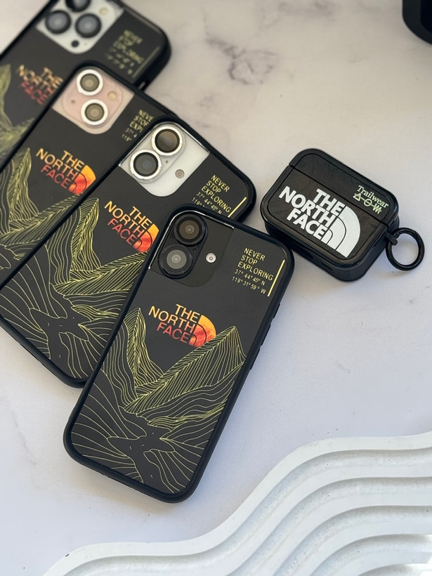 قاب کاور گارد North Face گلدن ادیشن کوه نوردی آیفون آیفون16 / آیفون 16 / iphone16 / iphone 16
