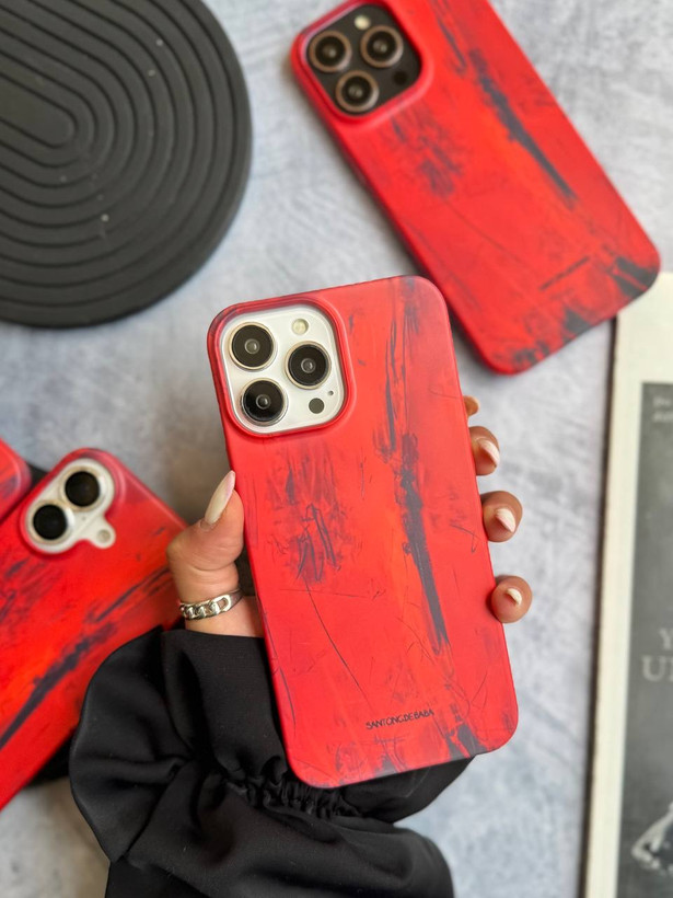 قاب کاور گارد scarlet قرمز آیفون۱۶پرومکس / آیفون ۱۶پرومکس / iphone 16promax / iphone16promax